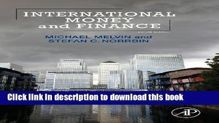 Ebook International Money and Finance Free Download