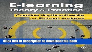 Ebook E-learning Theory and Practice Free Online