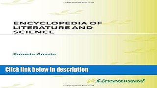 Ebook Encyclopedia of Literature and Science Full Online