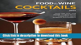 Books Food   Wine Cocktails 2015 Full Download