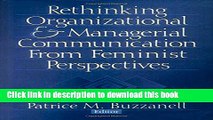 Ebook Rethinking Organizational and Managerial Communication from Feminist Perspectives