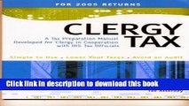 Ebook Clergy Tax: A Tax Preparation Manual Developed for Clergy in Cooperation With the IRS Tax