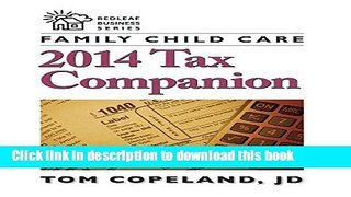 Ebook Family Child Care 2014 Tax Companion (Redleaf Business Series) Full Online