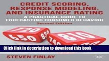[PDF] Credit Scoring, Response Modeling, and Insurance Rating : A Practical Guide to Forecasting