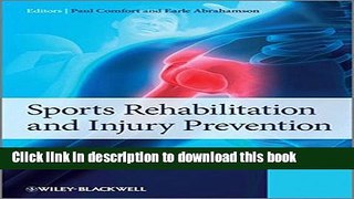 Ebook Sports Rehabilitation and Injury Prevention Full Online