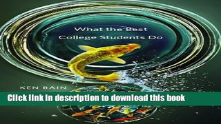 Books What the Best College Students Do Full Online