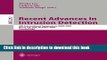 Ebook Recent Advances in Intrusion Detection: 4th International Symposium, RAID 2001 Davis, CA,