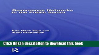 Ebook Governance Networks in the Public Sector Free Online