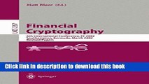 Ebook Financial Cryptography: 6th International Conference, FC 2002, Southampton, Bermuda, March
