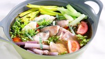 Đầu cá hồi nấu măng chua - Thành Phố Hôm Nay [HTV9 – 05.08.2016]