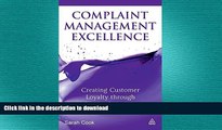 FAVORIT BOOK Complaint Management Excellence: Creating Customer Loyalty through Service Recovery