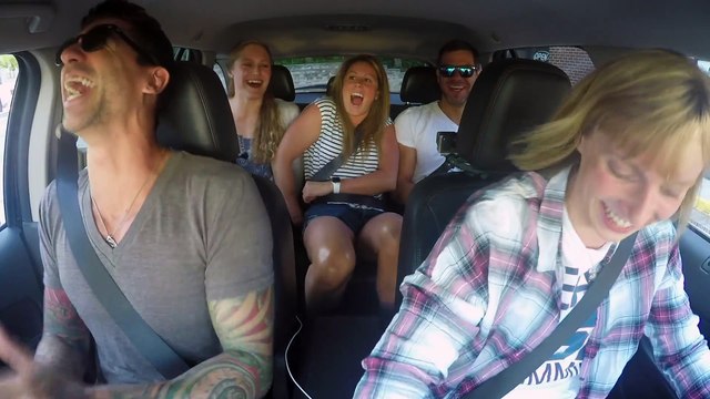 Karaoke en voiture de l'équipe de natation américaine des JO Rio 2016