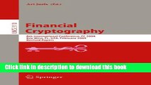 Books Financial Cryptography: 8th International Conference, FC 2004, Key West, FL, USA, February