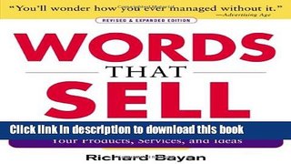 Ebook Words that Sell, Revised and Expanded Edition: The Thesaurus to Help You Promote Your