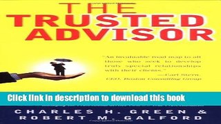 Ebook The Trusted Advisor Full Online