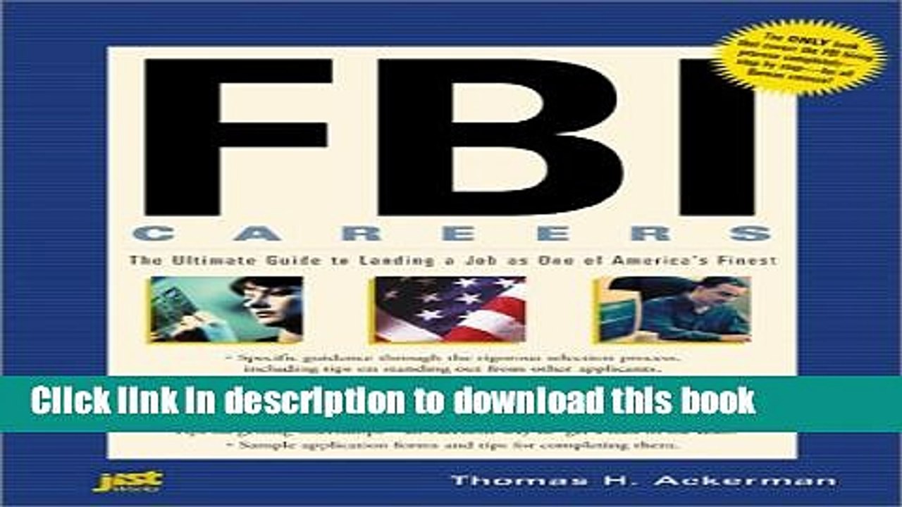 [Read PDF] FBI Careers: The Ultimate Guide to Landing a Job As One of Americas Finest Ebook Online