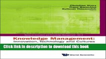 [PDF] Knowledge Management: Innovation, Technology and Cultures: Proceedings of the 2007