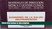 Ebook Economia de La Salud. Instrumentos (Spanish Edition) Full Online