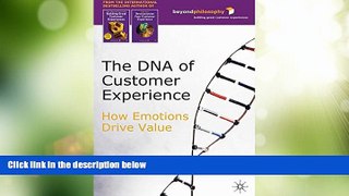 Big Deals  The DNA of Customer Experience: How Emotions Drive Value  Best Seller Books Best Seller