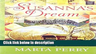 Books Susanna s Dream (The Lost Sisters of Pleasant Valley) Free Online