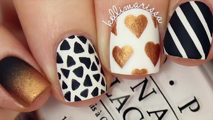 how to make 4 Easy Nail Art Designs for Girls