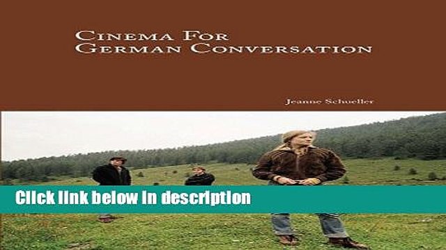 Ebook Cinema for German Conversation (Foreign Language Cinema) Full Online