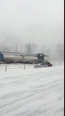 Carambolage gigantesque sur une autoroute du Michigan