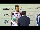 Men's 200m IM SM9  | Medals Ceremony | 2016 IPC Swimming European Open Championships Funchal