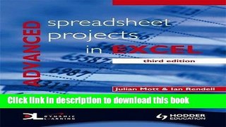 Ebook Advanced: Spreadsheet Projects in Excel Full Online
