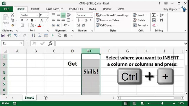 Excel Tips: Quickly Insert Rows And Columns