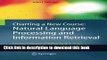 Ebook Charting a New Course: Natural Language Processing and Information Retrieval.: 16 (The