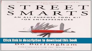 Books Street Smarts: An All-Purpose Tool Kit for Entrepreneurs Free Online
