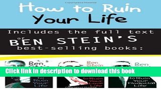 Ebook How to Ruin Your Life Full Online