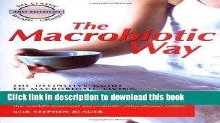 Ebook The Macrobiotic Way Free Download