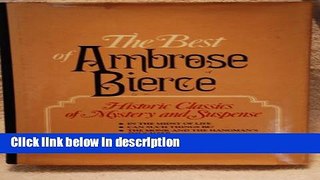 Ebook The Best of Ambrose Bierce Free Online