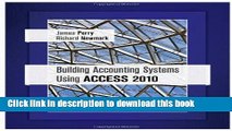 Ebook Building Accounting Systems Using Access 2010 Free Online