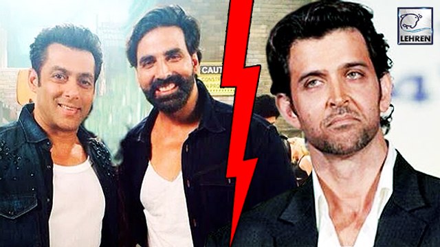 Salman Khan Supports Akshay Kumar Over Hrithik Roshan