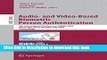 Ebook Audio- and Video-Based Biometric Person Authentication: 5th International Conference, AVBPA