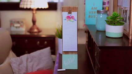 DIY Free Printable Notepad + Room Decor Idea (Collab. Jimena Aguilar) ♥ Alejandra's Styles