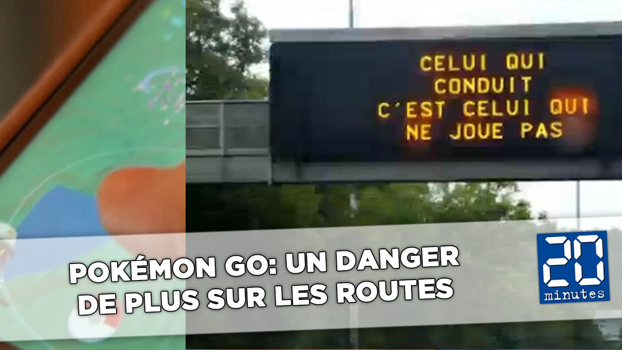 Pokémon GO: Un danger de plus sur les routes