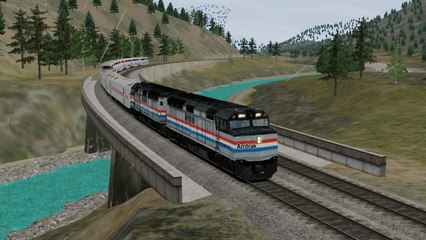 Train Simulator Amtrak EMD F40PH TRUCKEE TO RENO