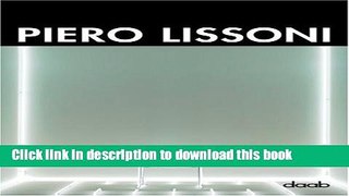 [Read PDF] Pierro Lissoni (English, German, French, Italian and Spanish Edition) Ebook Free