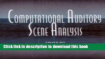 Ebook Computational Auditory Scene Analysis: Proceedings of the Ijcai-95 Workshop Full Online