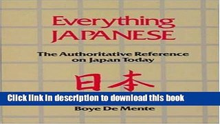 Books Everything Japanese Full Online