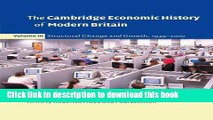 [PDF] The Cambridge Economic History of Modern Britain, Volume 3  Read Online
