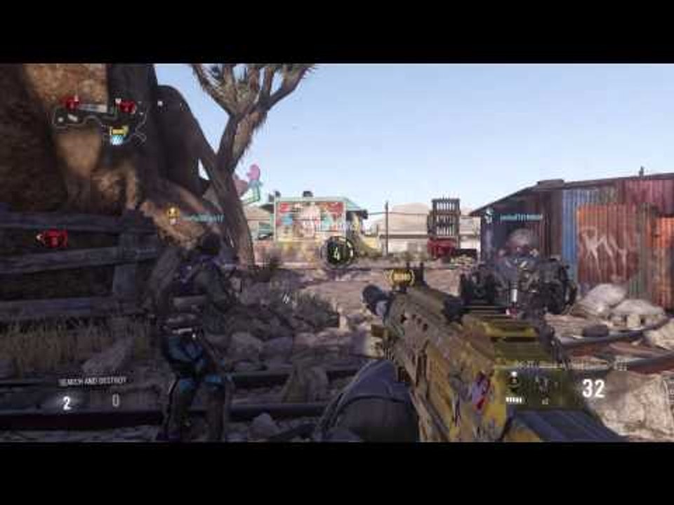 COD Advanced Warfare - 不停吃麥樂雞，一斷即死...