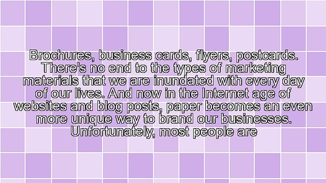 6 Tips To Effective Marketing Materials