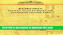 Ebook Kokoro: Hints and Echoes of Japanese Inner Life Free Online