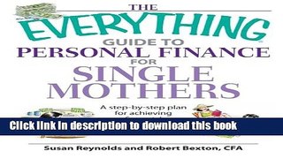 Books The Everything Guide To Personal Finance For Single Mothers Book: A Step-by-step Plan for
