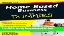 Ebook Home-Based Business For Dummies Free Online